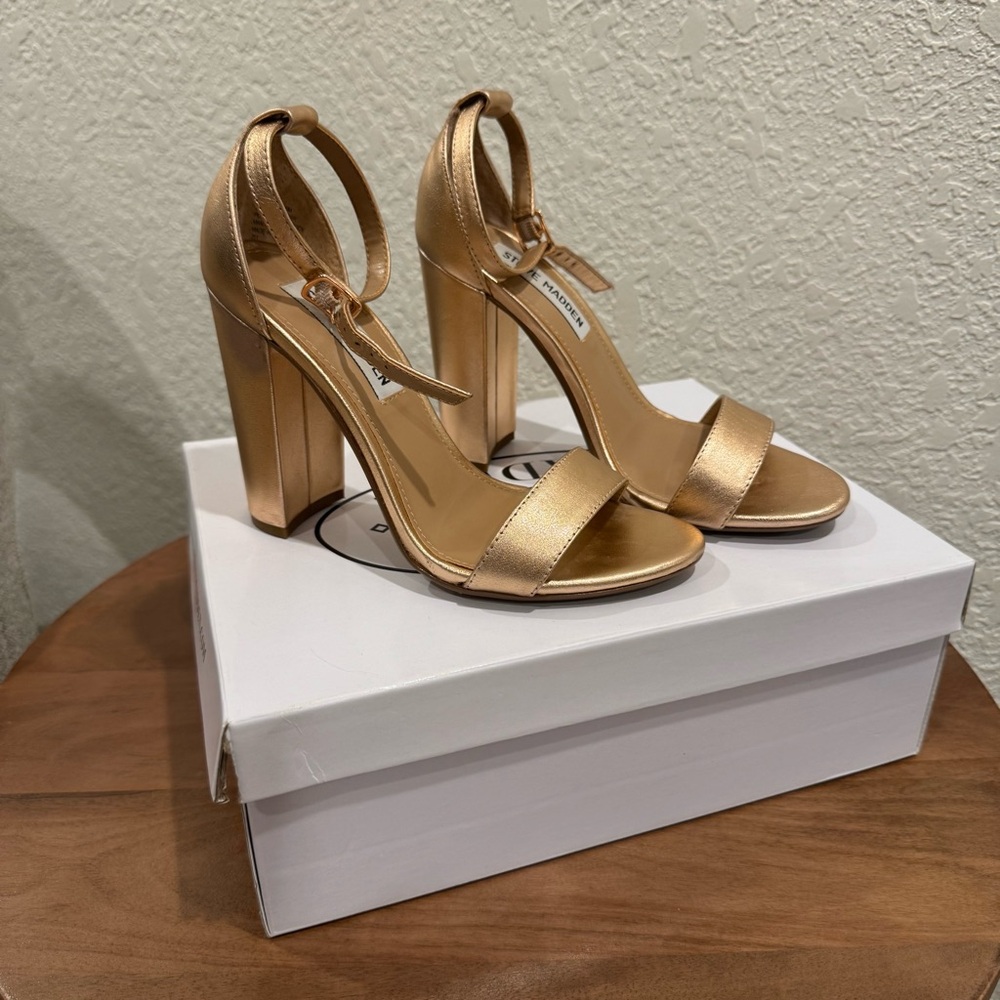 Steve Madden Rose Gold Heels